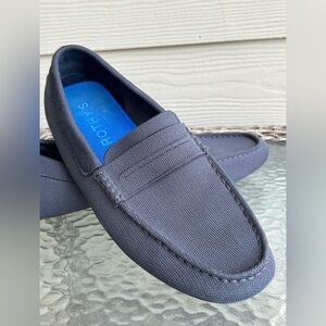 Men’s ROTHY’S The Driving Loafer Casual Slip on Shoe Gray sz 13